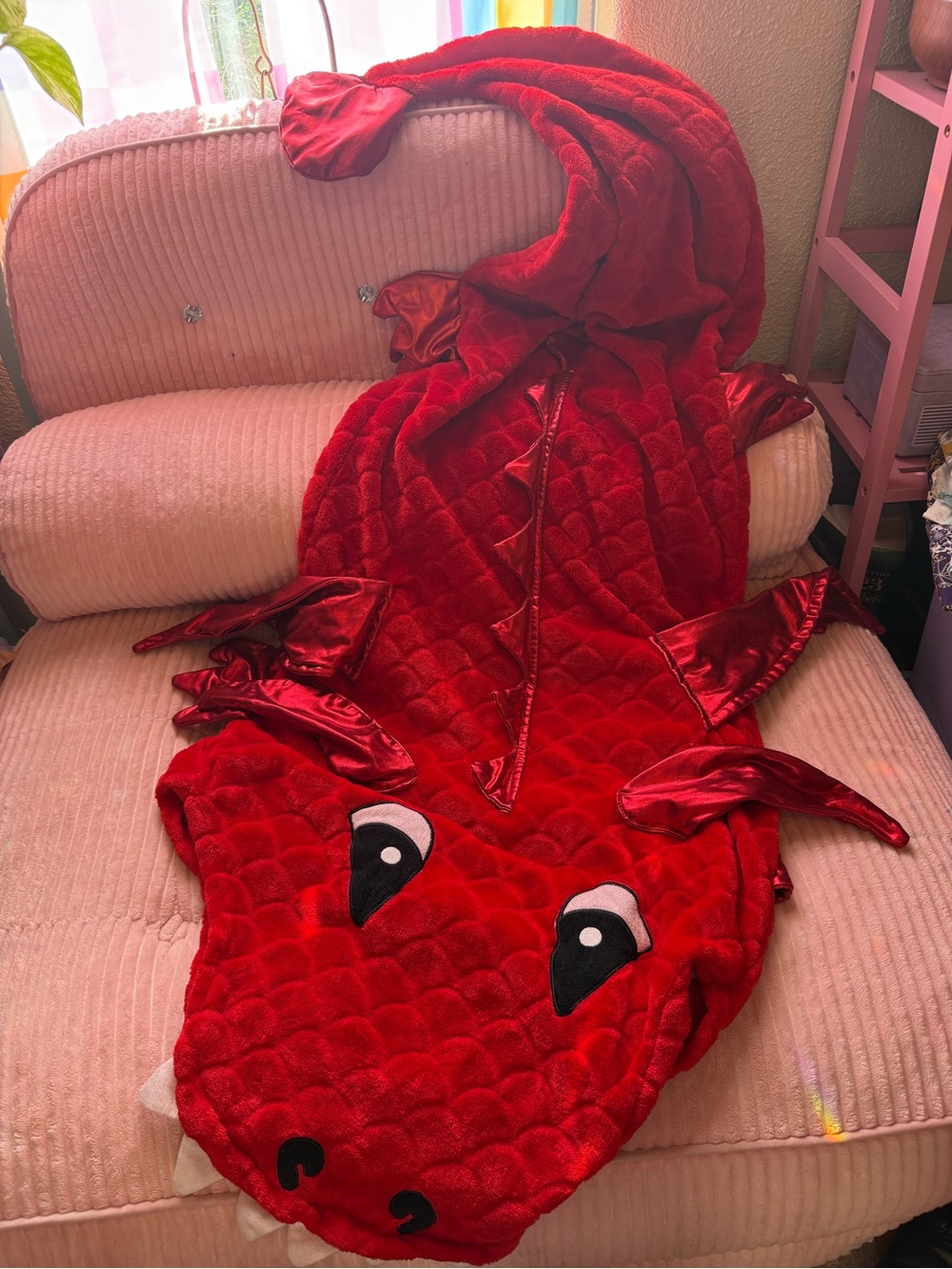 Kids Red Dragon Costume Sleep Sack - Brand Unspecified